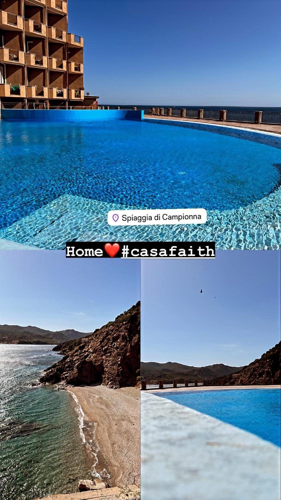 Casa Faith Aparthotel Campionna Exterior foto